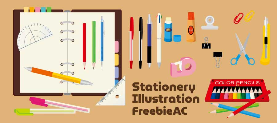 Stationery illustration