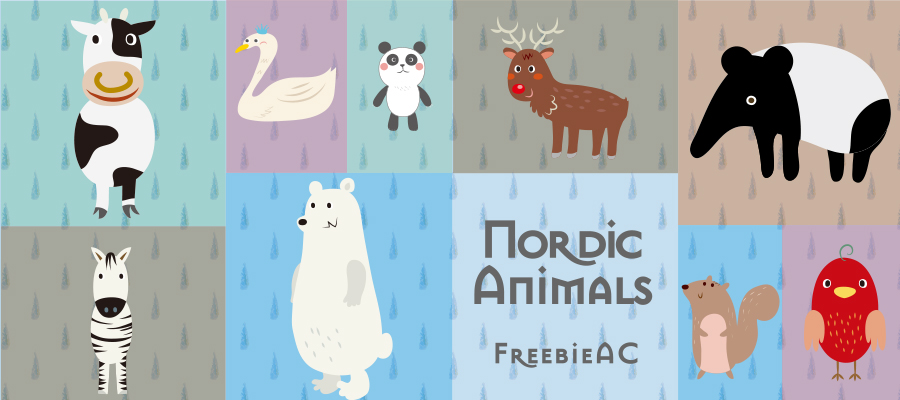 斯堪的納維亞動物插圖素材 無料素材ならフリービーac