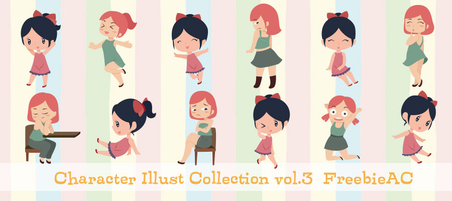 Character illustration collection vol.3