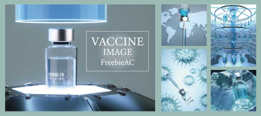 Vaccine image 3DCG