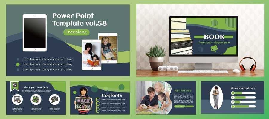 PowerPoint template vol.58