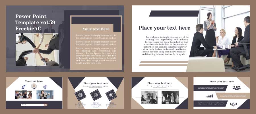 PowerPoint template vol.59