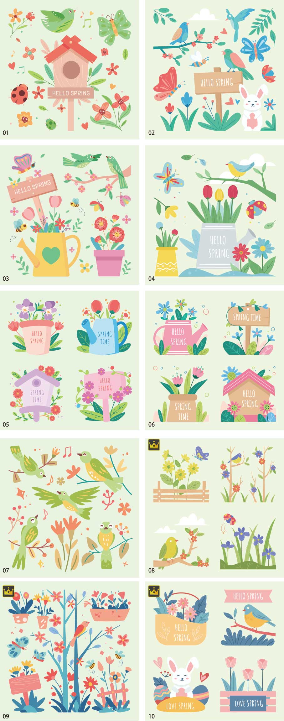 Spring Illustration Collection vol.2