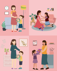 Mother's Day Illustration Collection vol.3