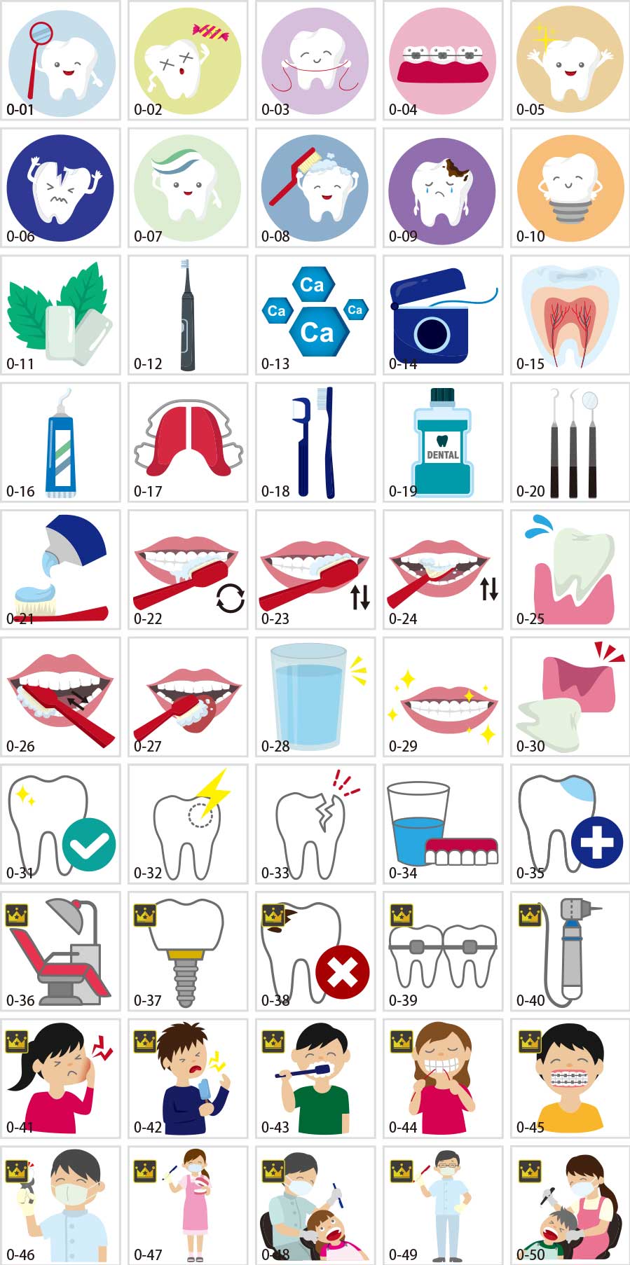 Minh họa chăm sóc răng miệng