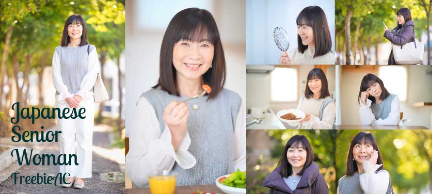 日本高級女性肖像照片