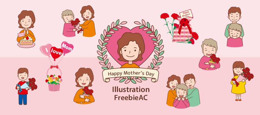 Mother's Day illustration vol.7