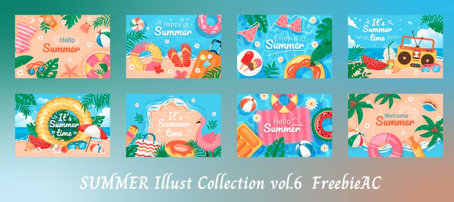 Summer Illustration Collection vol.6