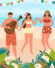 Summer festival illustration
