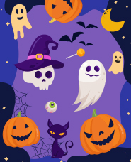 Bộ sưu tập minh họa Halloween vol.8