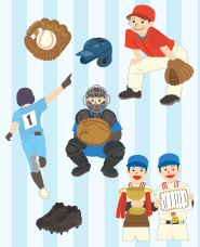 Baseball illustration